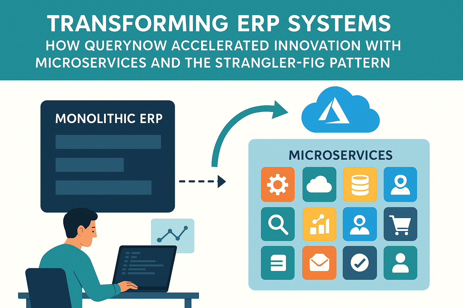 Transforming ERP Systems: How QueryNow Accelerated Innovation with Microservices and the Strangler-Fig Pattern