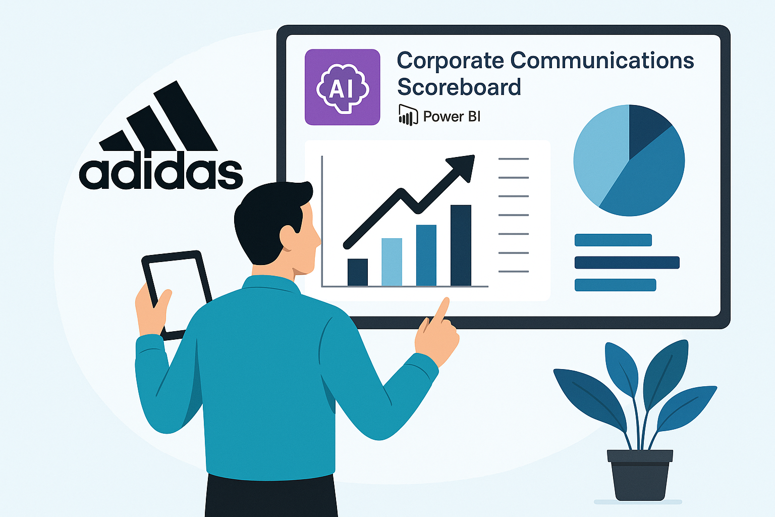 Building adidas’s First AI-Enhanced Corporate Communications Scoreboard: Accelerating Engagement with Microsoft-Powered Insights